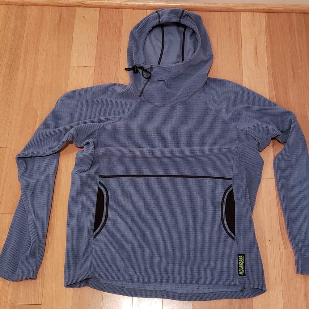 Men’s Melanzana Fleece Microgrid hoodie
